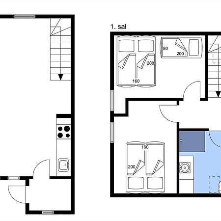 Дом отдыха 0457-romo-vestergade-119-app-57 Sonderby (Romo)